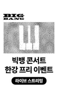 빅뱅 콘서트 한강 프리 이벤트 라이브 스트리밍