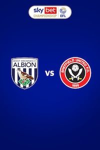 WBA vs 셰필드 유나이티드