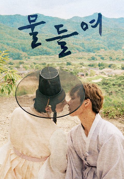물들여