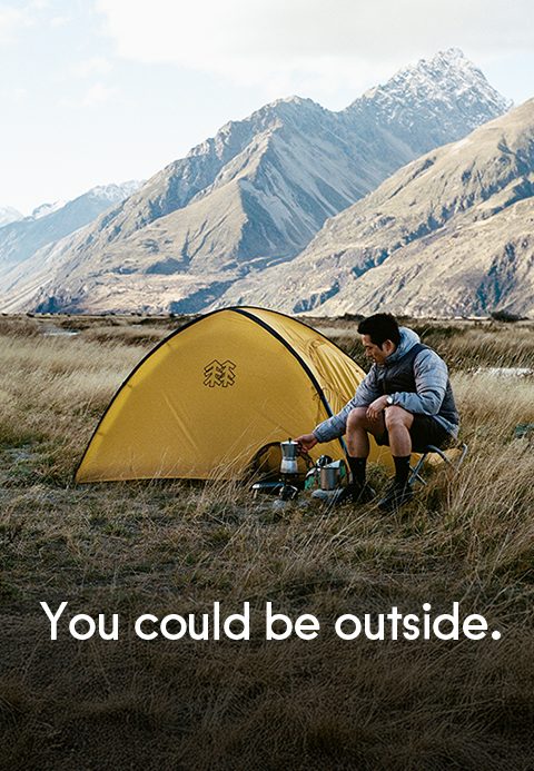 You could be outside